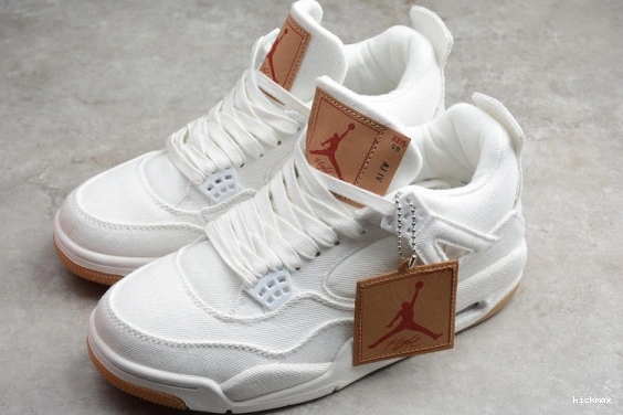 Retro 100 AO2571 Air 4 100 AO2571 (Levi's Levi's Jordan White Tag) 0522